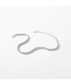 Minimalist Tennis CZ Bracelet