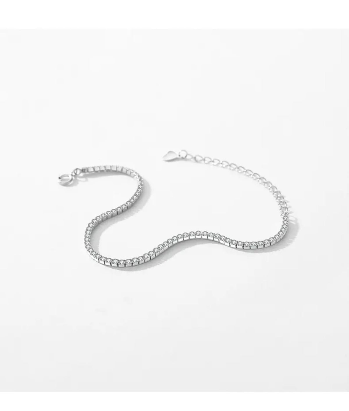 Minimalist Tennis CZ Bracelet