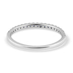 Blue Sapphire American Diamond Eternity Ring