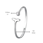 Goodluck Fish Tail Silver Ring