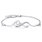 Infinity love bracelet