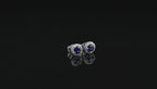 Round Stud Earrings