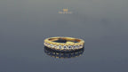 gold plated sterling silver wedding band , video