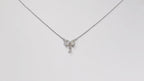 Dangling Cz Butterfly Necklace