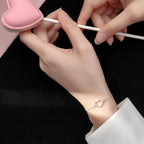 Minimalist Heart Silver Bracelet