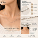 Classic Link Chian For Women & Girls